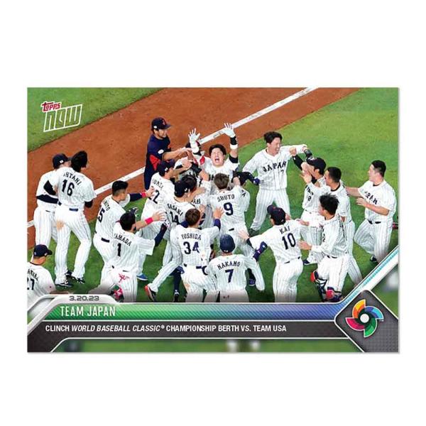 大谷翔平 #WBC-67 決勝でアメリカと対戦することが決まった記念カード Clinch World...