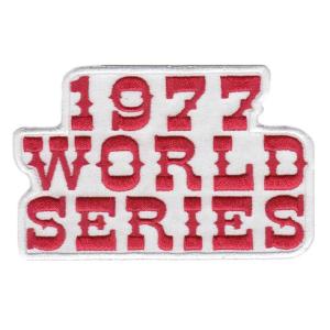 【ニューヨーク ヤンキース】 1977ワールドシリーズ優勝記念ロゴパッチ (New York Yankees) (MLB) (メジャーリーグベースボール) (World Series)｜cardfanatic