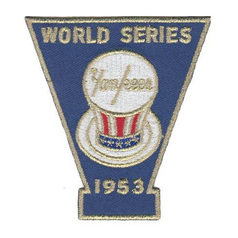 【ニューヨーク ヤンキース】 1953ワールドシリーズ優勝記念ロゴパッチ (New York Yan...