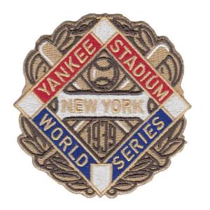 【ニューヨーク ヤンキース】 1939ワールドシリーズ優勝記念ロゴパッチ (New York Yankees) (MLB) (メジャーリーグベースボール) (World Series)｜cardfanatic