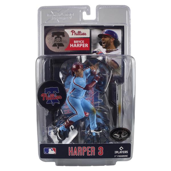 ブライス・ハーパー Mcfarlane MLB 2024 （フィリーズ/ライトブルー/プラチナムエデ...