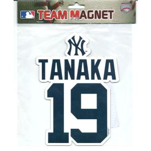 田中将大 ニューヨーク・ヤンキース チームマグネット #19 / Masahiro Tanaka New York Yankees Team Magnet 7/22入荷！｜cardfanatic