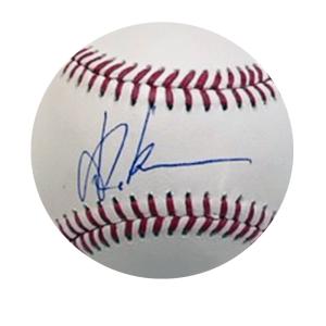 山本由伸 直筆サインボール / Yoshinobu Yamamoto Autographed MLB Logo Ball - Fanatics Authentic Certified 4/16入荷！｜cardfanatic