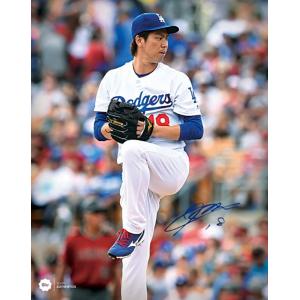 前田健太 直筆サインフォト/ KENTA MAEDA AUTOGRAPHED PHTO - 2016 16x20 "WIND UP"｜cardfanatic