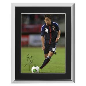 香川 真司 直筆サイン入りフォト 額入り 2014 日本代表 （Shinji Kagawa Signed 2014 FIFA World Cup Photo）/ Shinji Kagawa｜cardfanatic