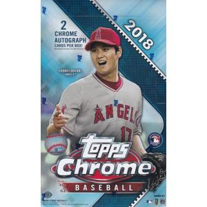 MLB 2018 Topps Chrome Baseball Hobby ボックス（Box） 8/1入荷！