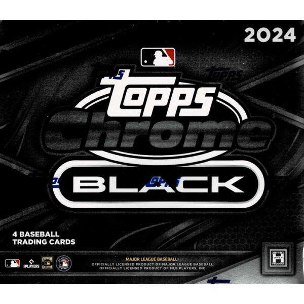 MLB 2024 Topps Chrome Black Baseball Box 4/17入荷！！大...