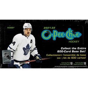 NHL 2021-22 Upper Deck O-Pee-Chee Hockey Hobby Box...