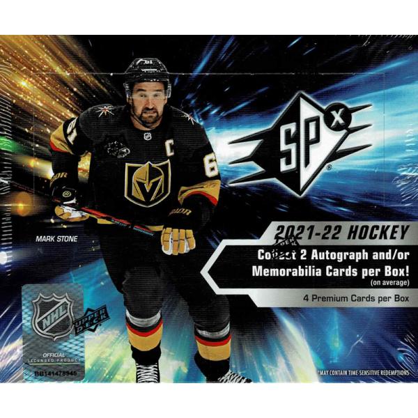 NHL 2021-22 UD SPx Hockey Box 3/30入荷！