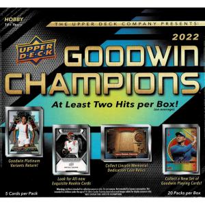 2022 Upper Deck Goodwin Champions Trading Cards ボックス（Box）｜cardfanatic