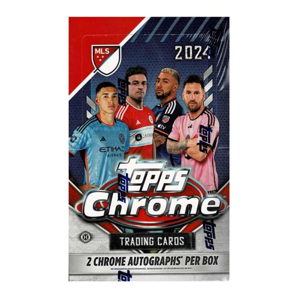 2024 Topps Chrome MLS Major League Soccer Hobby版 ボ...