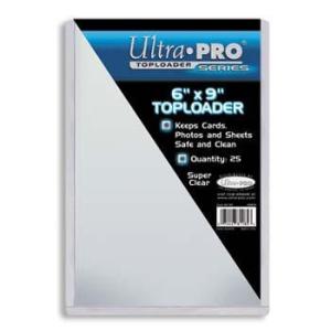 ウルトラプロ Ultra Pro トップローダー 6x9 (25枚入) (#81185)｜cardfanatic