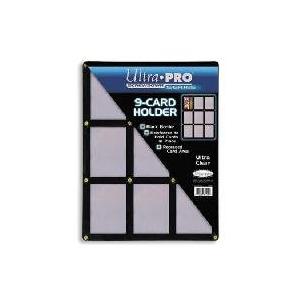 ウルトラプロ Ultra Pro 9カード ブラックホルダー (#81204)