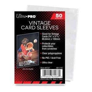 ウルトラプロ Ultra Pro カードスリーブ ビンテージサイズ用 (#81537)｜cardfanatic