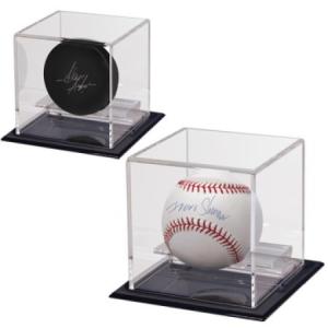 ウルトラプロ Ultra Pro ボールケース Zデザイン UV #84409 / Baseball & Puck Z-Design Display｜cardfanatic