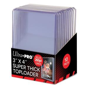 ウルトラプロ Ultra Pro トップローダー 260PT 6.5mm厚 10枚入りパック (#85238B)｜カードファナティック