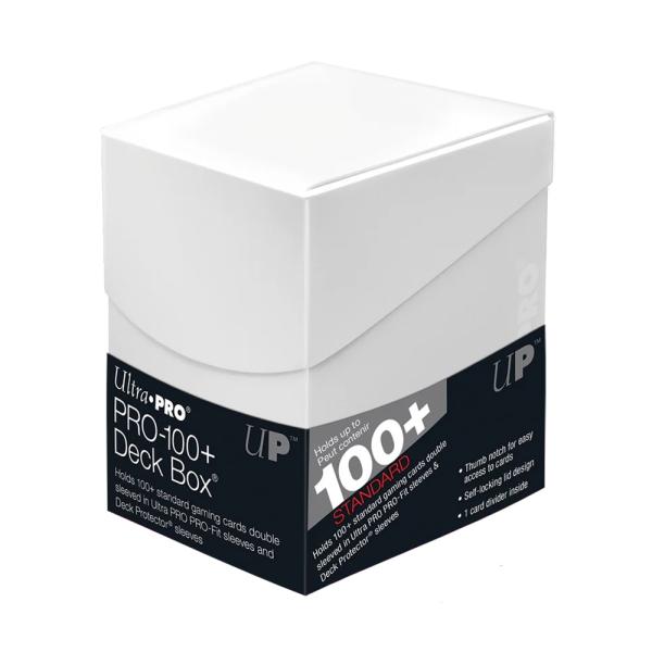 Ultra Pro (ウルトラプロ) エクリプス プロ 100+ デッキボックス アークティックホワ...