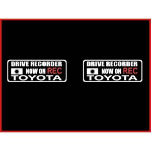 トヨタ　ドライブレコーダー　ステッカー　ドラレコ　トヨタ　シール　セキュリティ