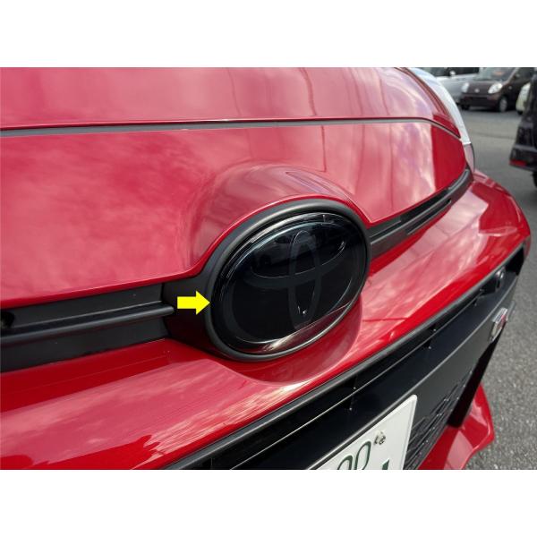 【メール便　送料無料】GRヤリス　エンブレムスモーク　ダークスモーク　傷自己修復機能付き