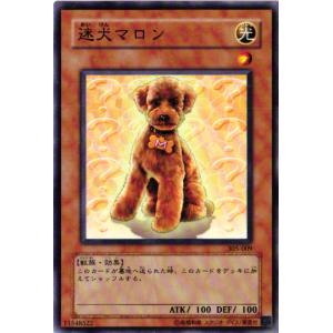 【キズ有り】 305-009 迷犬マロン (ノーマル)効果 遊戯王
