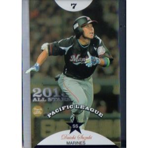 カルビー2015 プロ野球チップス 第三弾 レギュラーカード No.187 鈴木