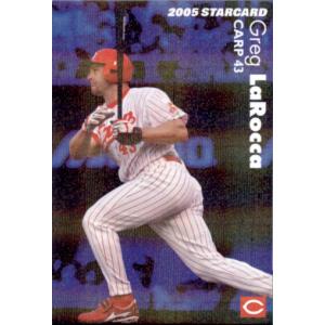 グレッグ ラロッカ選手 直筆サインカード プロ野球チップス 広島東洋カープ ☆限定値下げ☆広島東洋カープ グレッグ·ラロッカ プロ野球