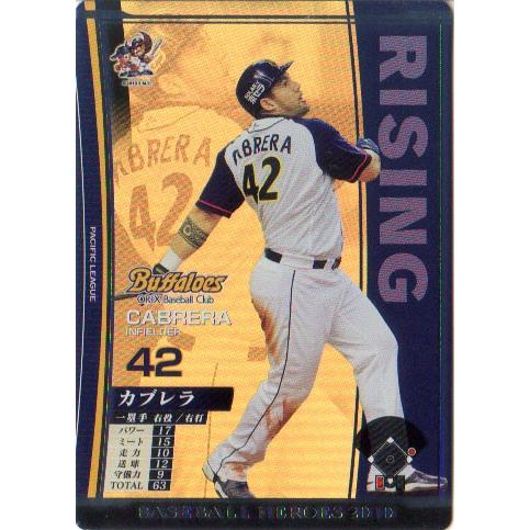 KONAMI BASEBALL HEROES (オリックスバファローズ) カブレラ (1)