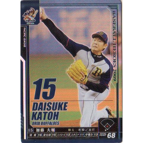 KONAMI BASEBALL HEROES (オリックスバファローズ) 加藤大輔 (1)