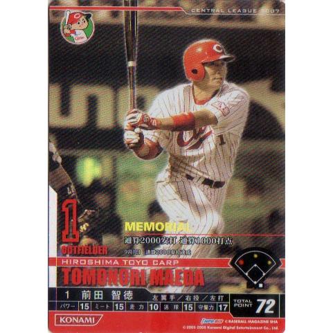 KONAMI BASEBALL HEROES (広島東洋カープ) 前田智徳 (1)
