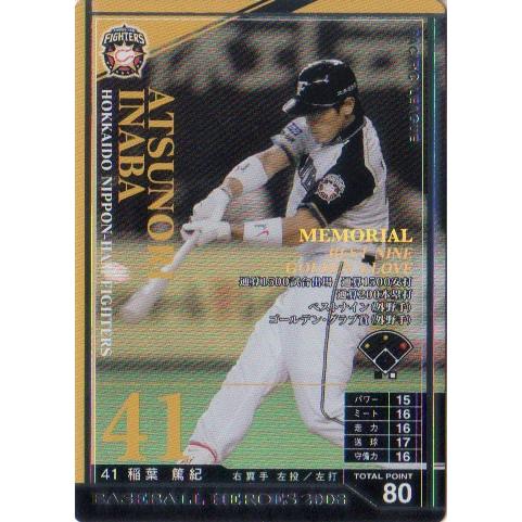 KONAMI BASEBALL HEROES (北海道日本ハムファイターズ) 稲葉篤紀 (1)