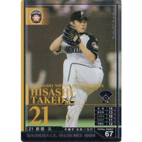 KONAMI BASEBALL HEROES (北海道日本ハムファイターズ) 武田久 (1)