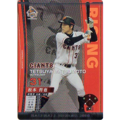 KONAMI BASEBALL HEROES (読売ジャイアンツ) 松本哲也 (1)