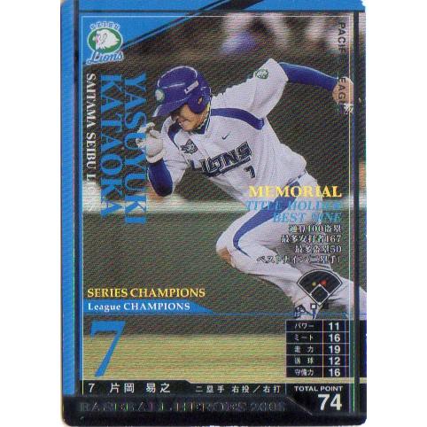 KONAMI BASEBALL HEROES (西武ライオンズ) 片岡易之 (1)
