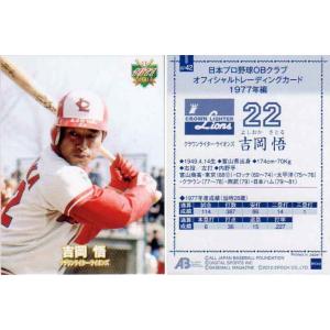 EPOCH2011 日本プロ野球OBクラブ トレーディングカード 1977年編 インサートカード(レ...