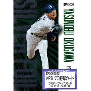 EPOCH2022 NPB プロ野球カード シルバーフォイルカードコンプリートセット｜cardya2