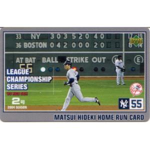 松井秀喜 ホームランカード(MLB版) LEAGUE CHAMPIONSHIP 2号