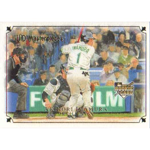 岩村明憲 2007 Upeer Deck Masterpieces Rookie Card Akin...