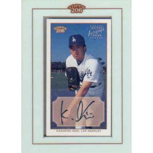 石井一久 2002 Topps 206 Autographed Card Kaz Ishi｜cardya2