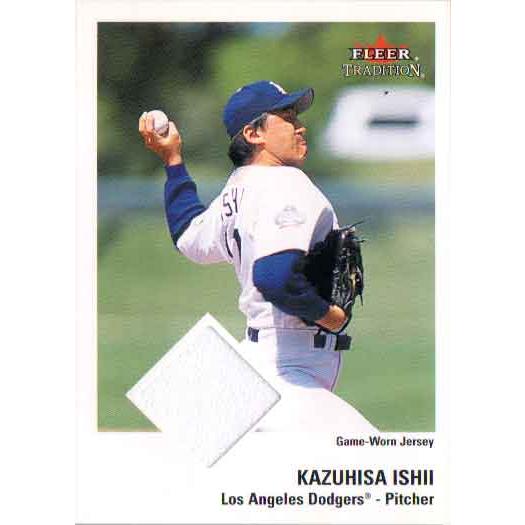 石井一久 2003 Fleer Tradition Jersey Card Kaz Ishi