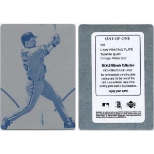 【1 of 1】井口資仁 2006 Upper Deck MLB Ultimate Collection Cyan Printing Plate Card｜cardya2