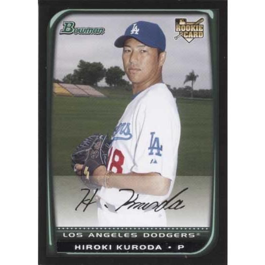 黒田博樹 2008 Topps Bowman Rookie Card Hiroki Kuroda