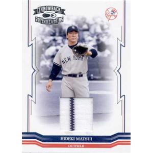 松井秀喜 2005 Donruss Throwback Jersey Card /250 Hideki Matsui｜cardya2