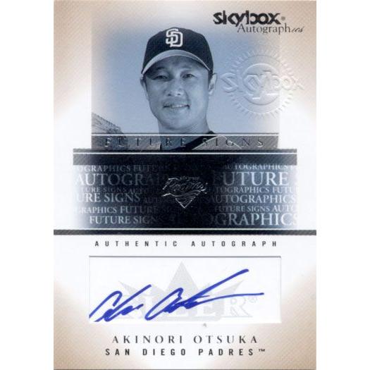 大塚晶則 2005 Fleer Skybox Autographics Future Signs C...