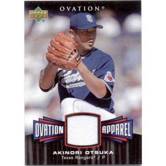 大塚晶則 2006 Upper Deck Ovation Apparel Jersey Card A...