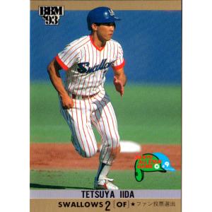カネボウ1993 プロ野球ガム No.014 飯田哲也 : かーど屋本店ヤフー店