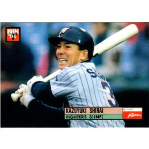 カルビー1995 プロ野球チップス レギュラーカード No.44 白井一幸