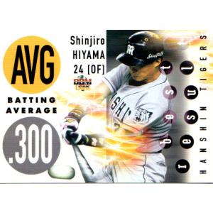 1998年 プロ野球チップスカード カルビー1998 プロ野球チップス レギュラーカード No.136 桧山