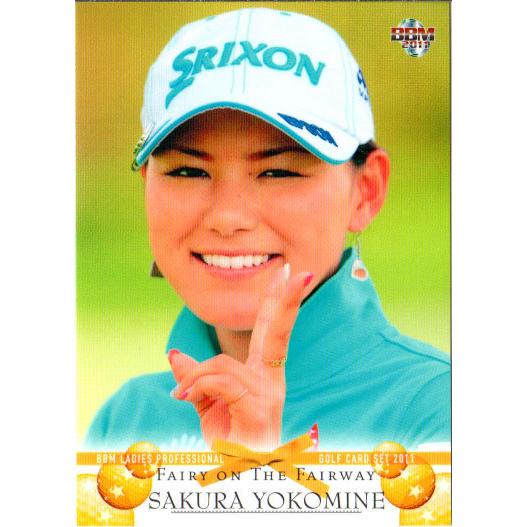 BBM2011 女子プロゴルフカードセット FAIRY ON THE FAIRWAY レギュラーカー...