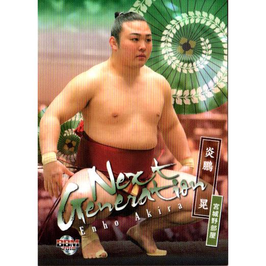 BBM2018 大相撲カード「RIKISHI」 レギュラーカード No.75 炎鵬晃