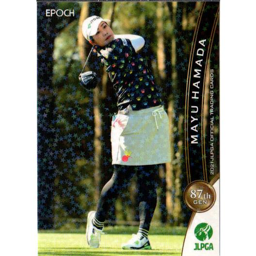 EPOCH2021 日本女子プロゴルフ協会オフィシャルトレーディングカード ホログラムパラレル No...